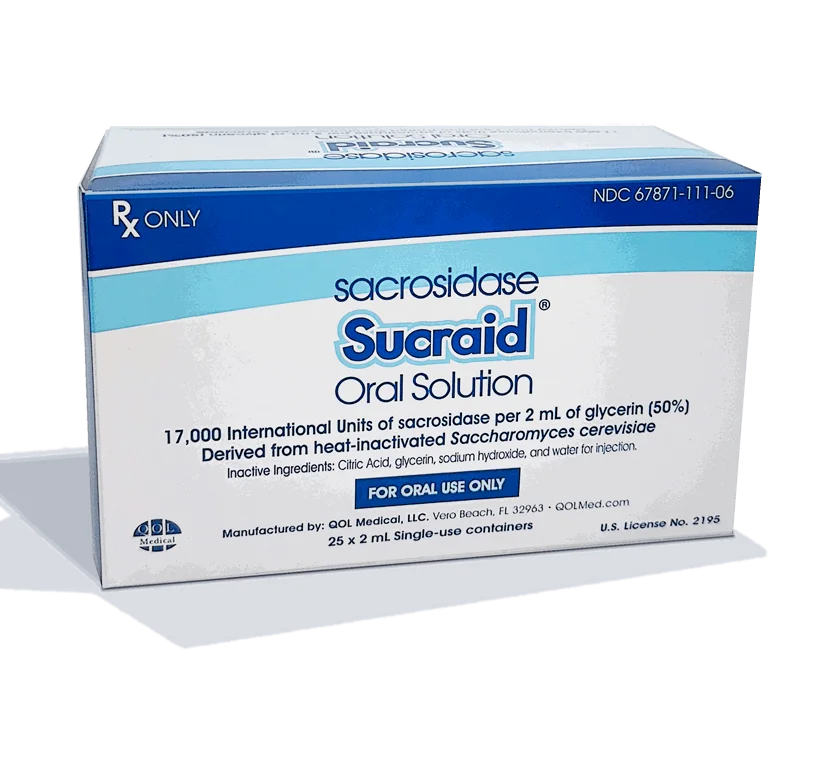 Solución oral de Sacrosidase | Guía de salud | Vidaliax